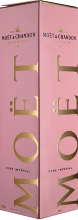 Champagne Moet & Chandon Imperial Rosé Brut, Champagne AC I En Attraktiv Presentförpackning
