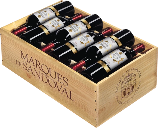 Marqués De Sandoval Reserva Calatayud DO, Trälåda Med 12 Flaskor