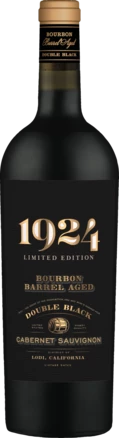 1924 Double Black Bourbon Barrel Aged Cabernet Sauvignon, Limited Edition, Lodi