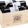 Château Les Trieux Médoc AOP, Trälåda Med 6 Flaskor
