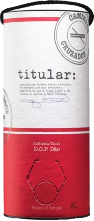 Titular Colheita Tinto DĂŁo DOP, Bag In Tube, 3,0 L