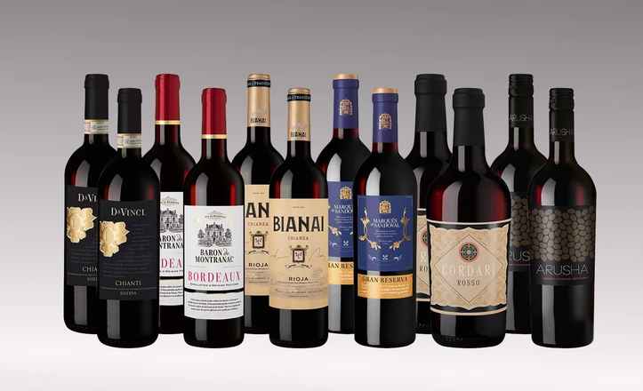 Paket Rödvin För Finsmakare 6 X 2 Flaskor